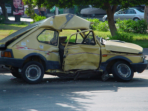 Con lo contenta que estaba con mi coche… [SAP]